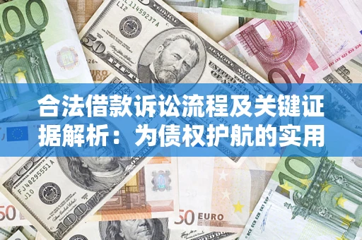 武汉合法借款诉讼流程及关键证据解析：为债权护航的实用指南