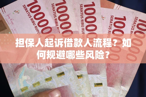 武汉担保人起诉借款人流程？如何规避哪些风险？