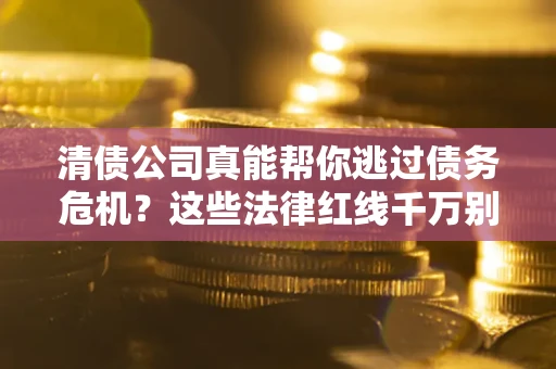 武汉清债公司真能帮你逃过债务危机？这些法律红线千万别踩