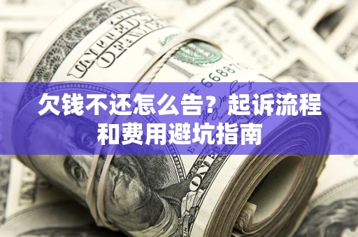 武汉欠钱不还怎么告?起诉流程和费用避坑指南 武汉欠钱不还怎么告?起诉流程和费用避坑指南