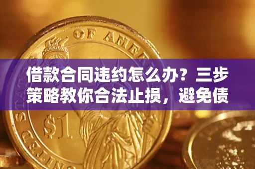 武汉借款合同违约怎么办？三步策略教你合法止损，避免债务危机升级