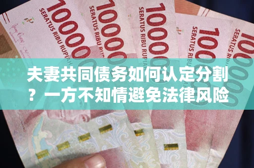 武汉夫妻共同债务如何认定分割？一方不知情避免法律风险必看！